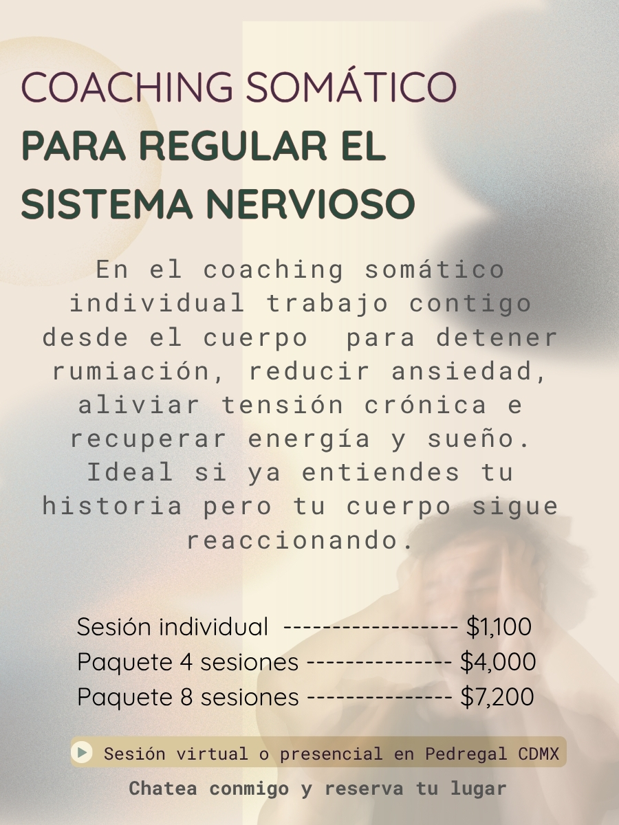 Sesi&oacute;n de coaching som&aacute;tico 1:1